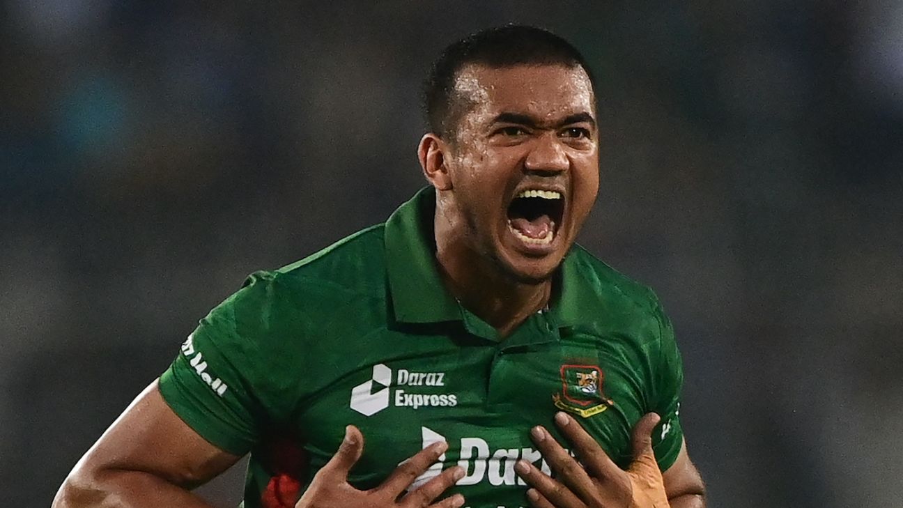 Taskin Ahmed: ‘I told myself, whether I break or I die, I will wear the red and green jersey again’