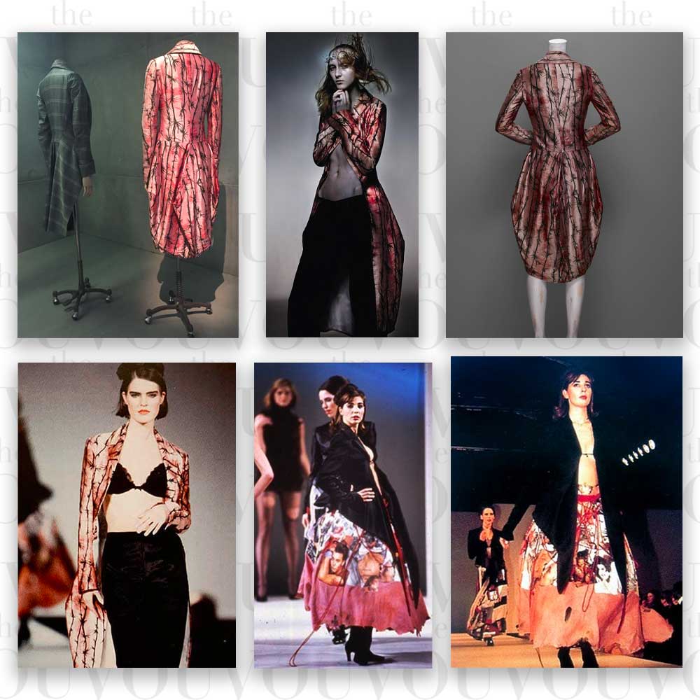 Fashion Designer Alexander McQueen MA graduate collection 1992