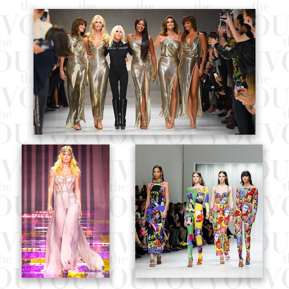 Fashion Designer Donatella Versace Iconic Designs
