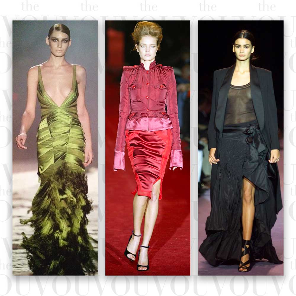 Fashion Designer Tom Ford's Iconic Designs For YSL