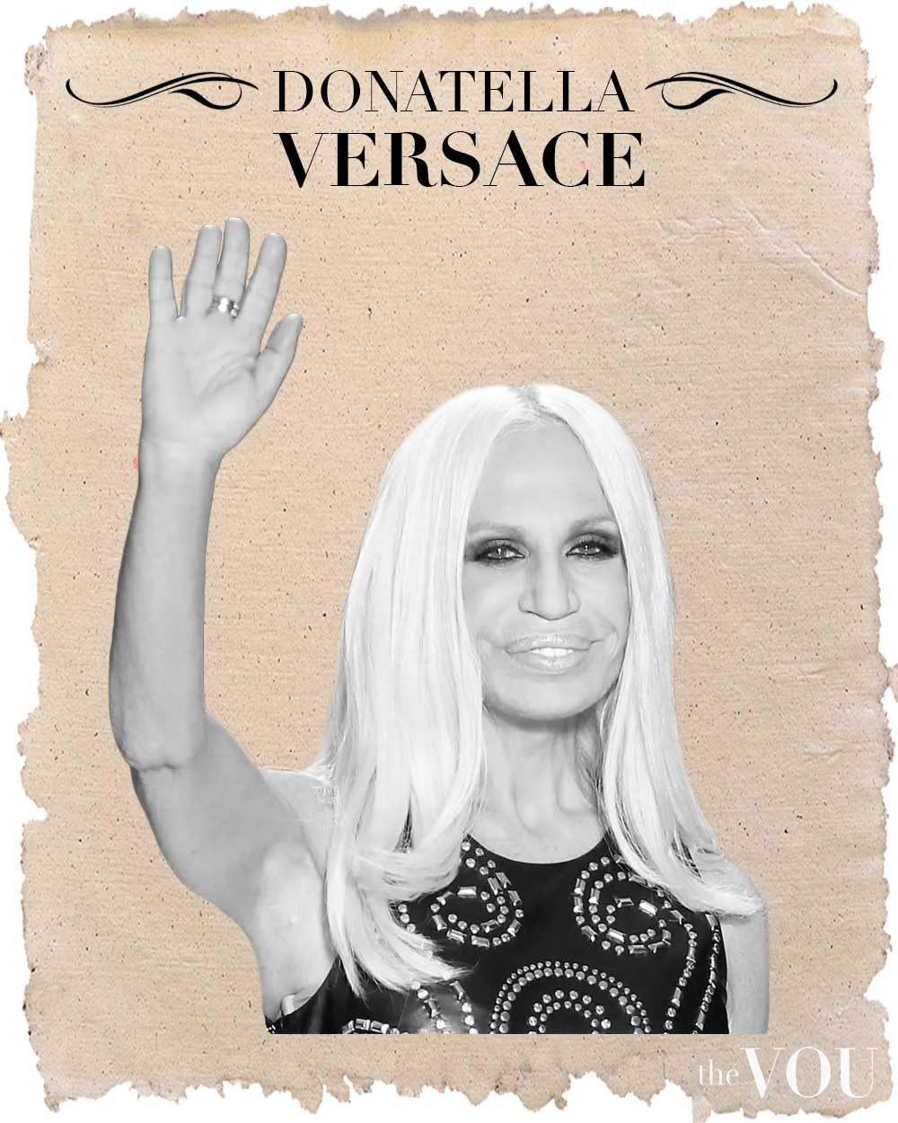 Donatella Versace Fashion Designer
