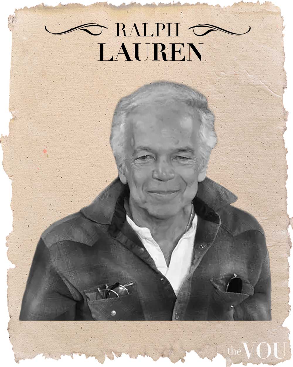 Ralph Lauren Fashion Designer
