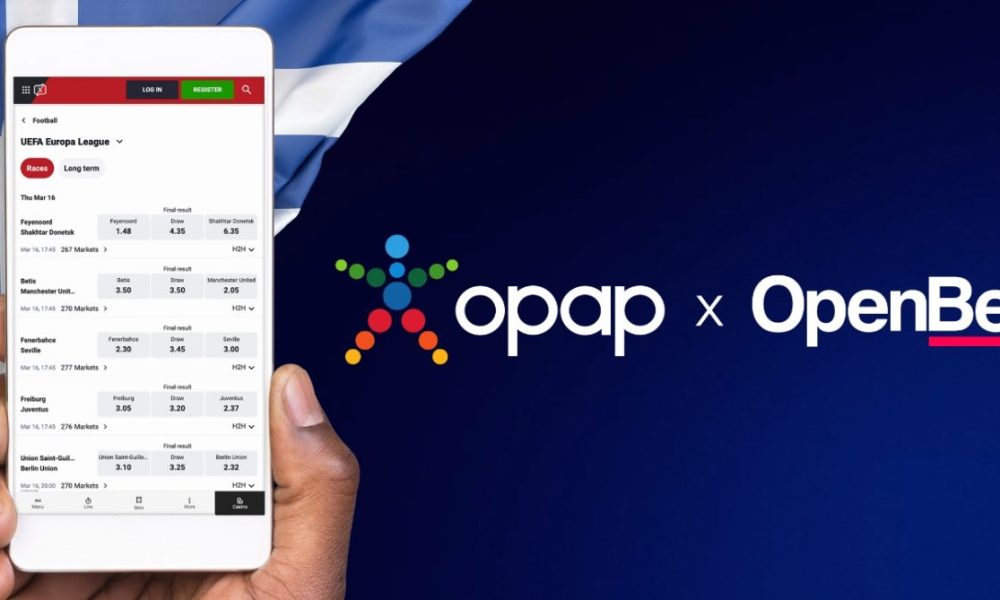 OpenBet Strikes Landmark Agreement to Power OPAP’s Online Sports Betting Offering