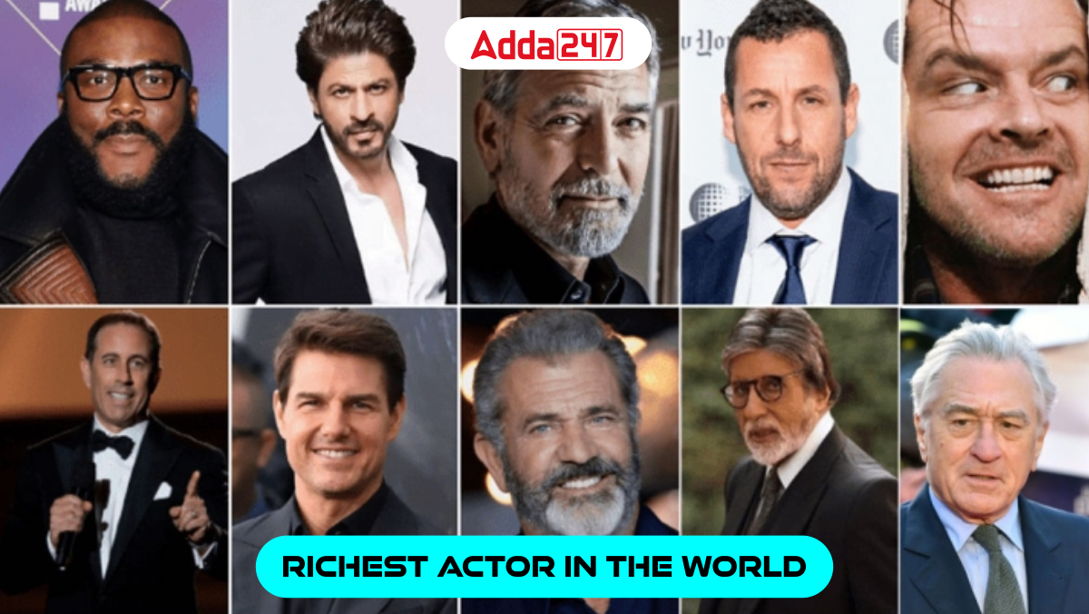 Richest Actor in the World, List of Top 10
